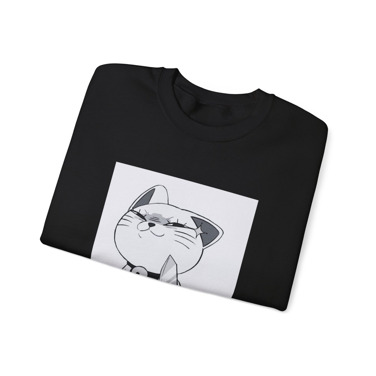 D.D.D MASCOT CAT MEME SWEATSHIRT (USA)