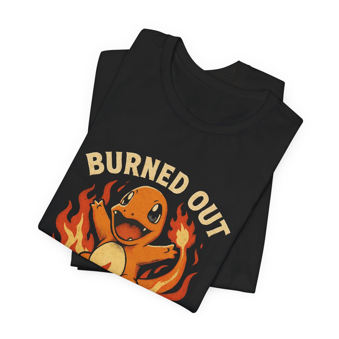 BURNED OUT BUT IM OPTIMISTIC TEE (USA)