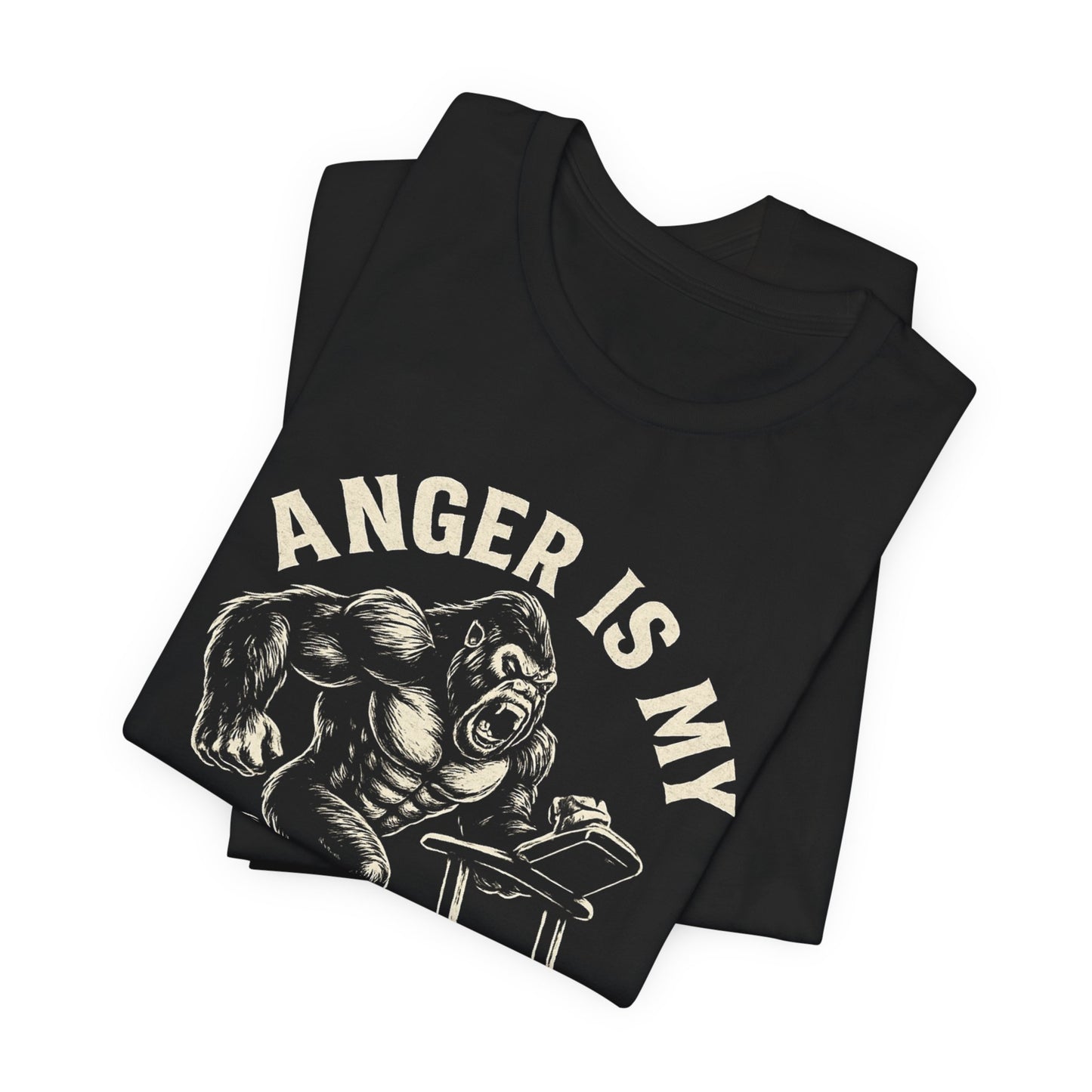 ANGER IS MY CARDIO TEE (USA)
