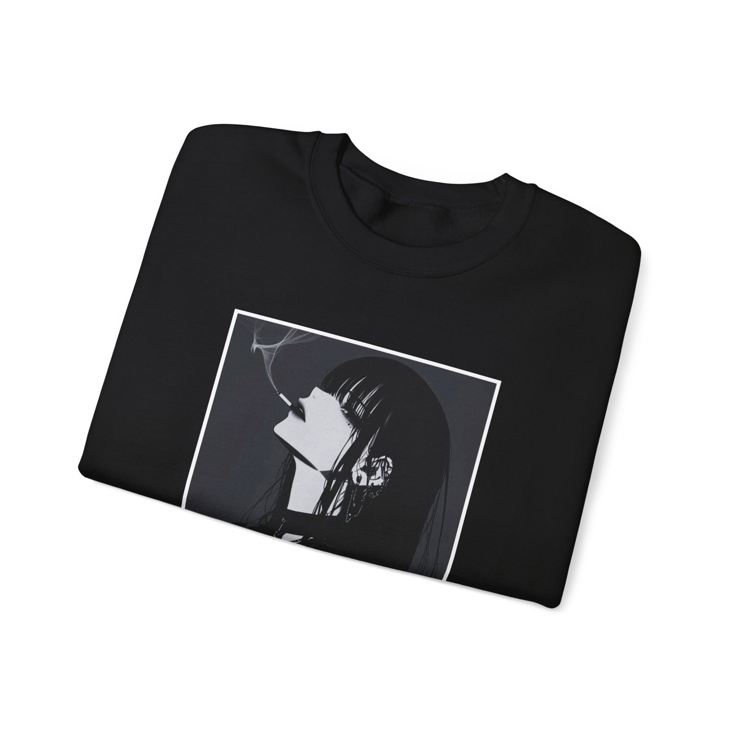 IT IS WHAT IT IS GIRL BLACK ROSE SWEATSHIRT (USA)
