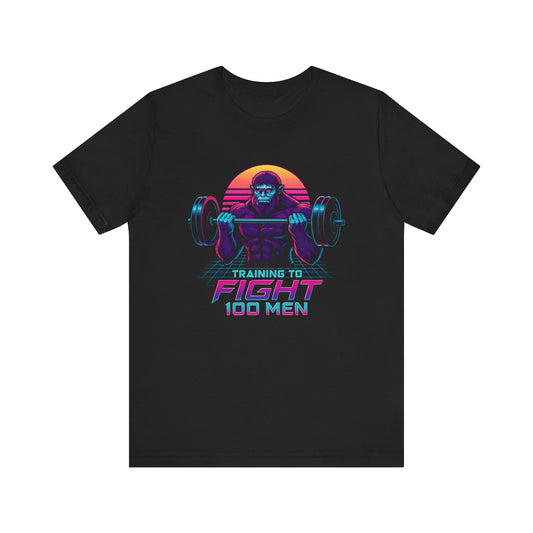 TRAINING TO FIGHT 100 MEN BEAST TITAN TEE (USA)
