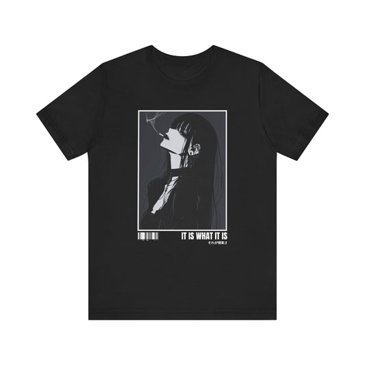 IT IS WHAT IT IS BLACK ROSE TEE (USA)