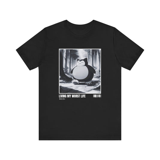 LIVING MY WORST LIFE SN. TEE (USA)