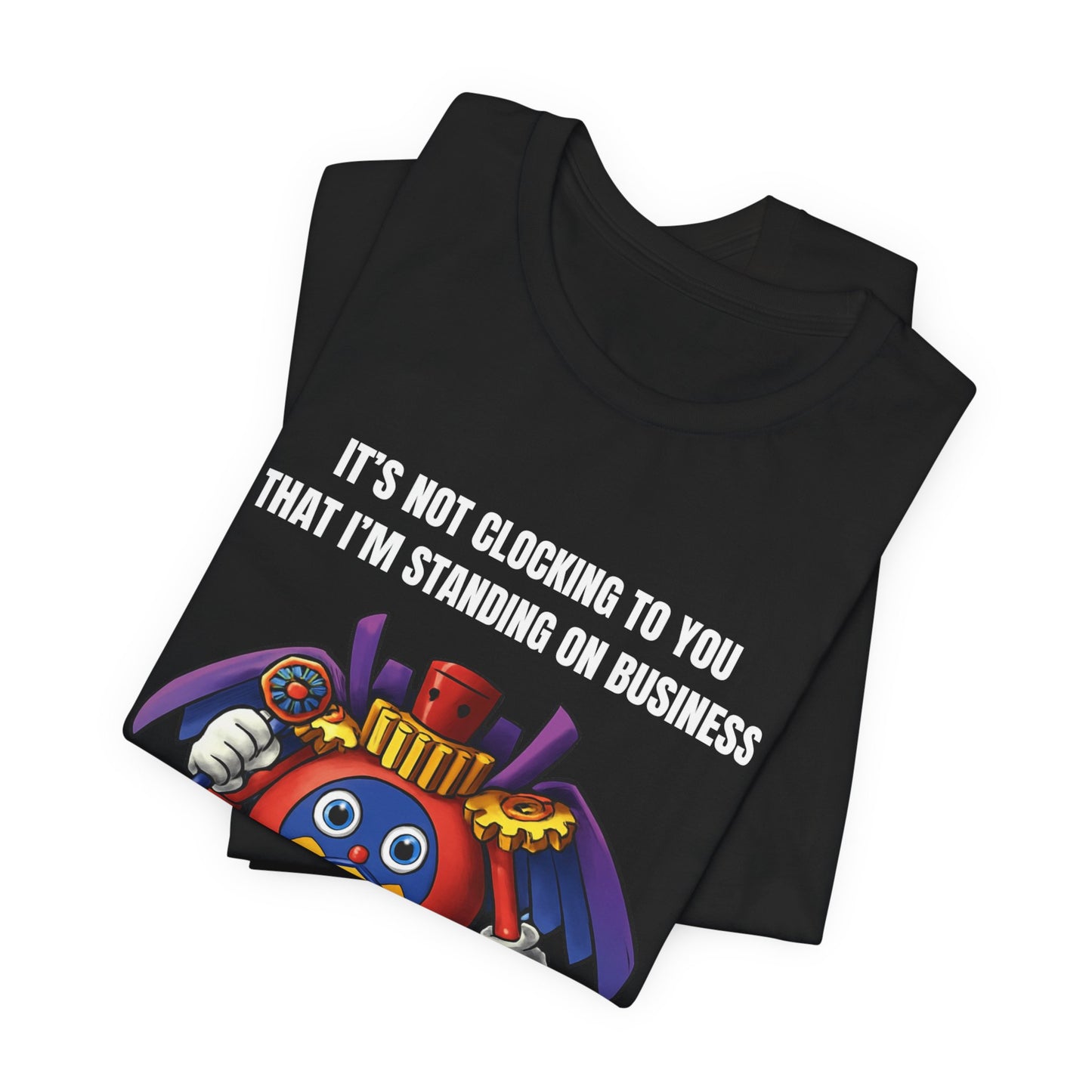 NOT CLOCKING TO YOU TIME WIZARD TEE (UK)
