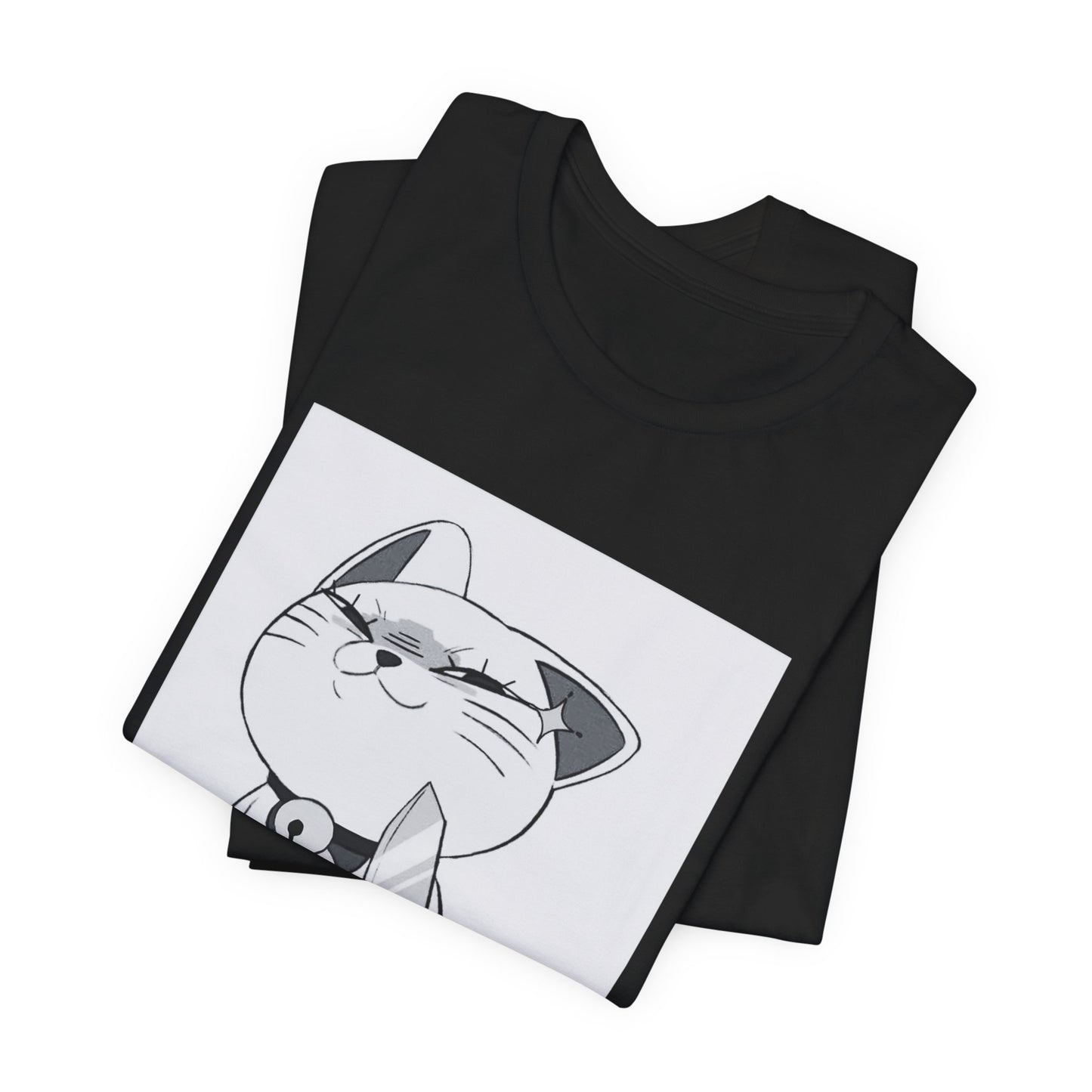 D.D.D MASCOT CAT MEME TEE