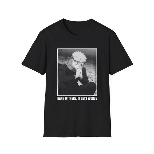 HANG IN THERE IT GETS WORSE ITDR TEE (OCEANIA)