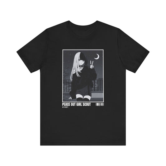 PEACE OUT GIRL SCOUT TEE (USA)