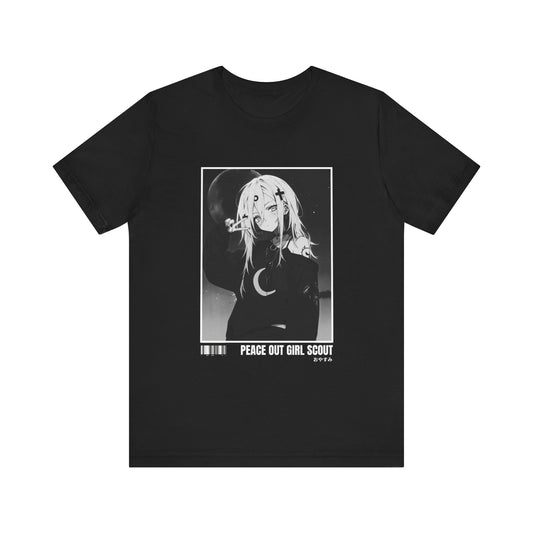 PEACE OUT GIRL SCOUT TEE (UK)