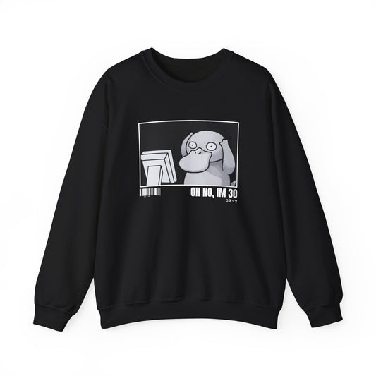 OH NO IM 30 P.D SWEATSHIRT