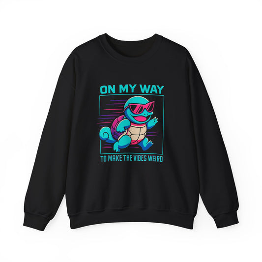 ON MY WAY TO MAKE THE VIBES WEIRD SWEATSHIRT (OCEANIA)