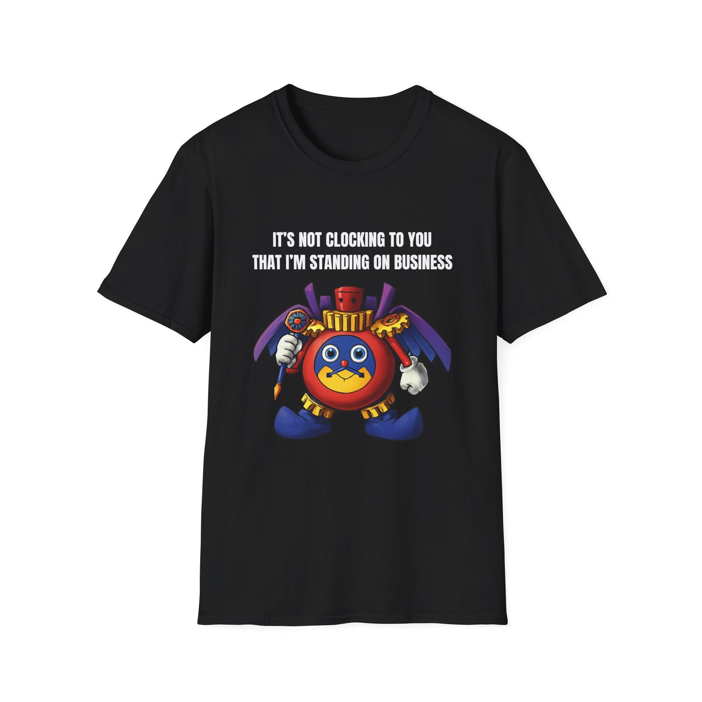 IT'S NOT CLOCKING TO YOU TIME WIZARD TEE (OCEANIA)