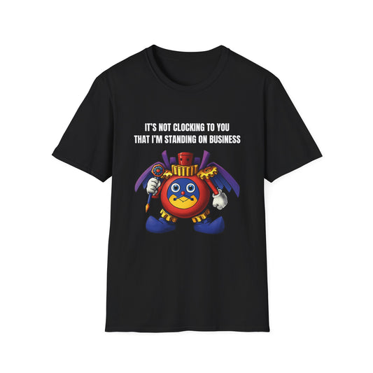 IT'S NOT CLOCKING TO YOU TIME WIZARD TEE (OCEANIA)